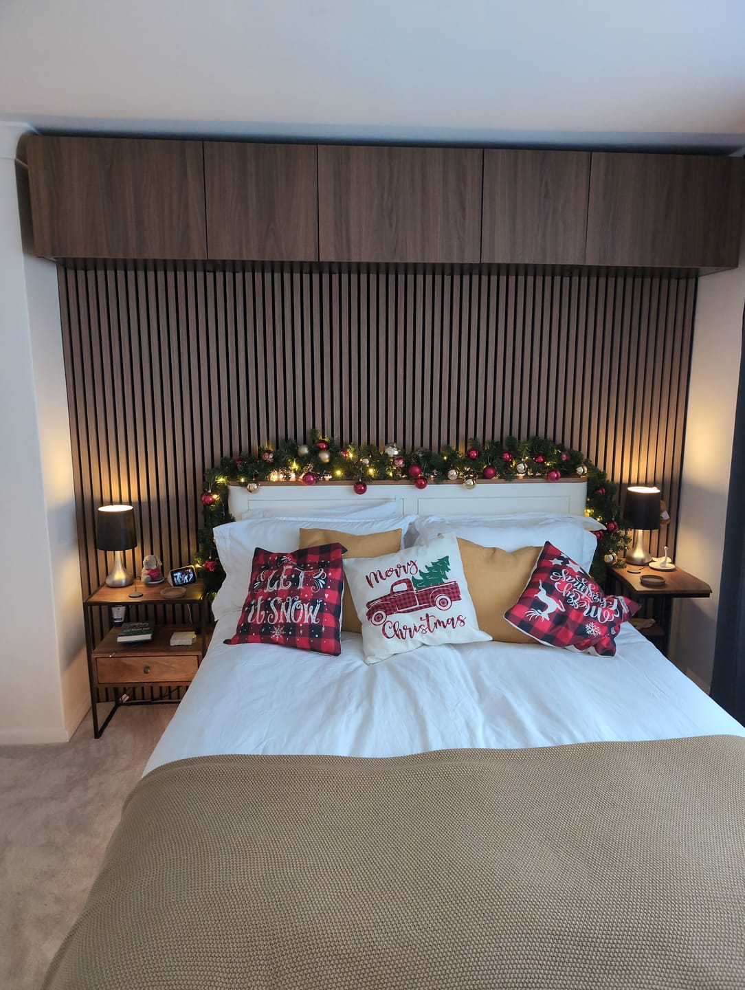 Customer photo review of Wooden Wall Panel | Mocca | Premium 3-sided Wood Veneer