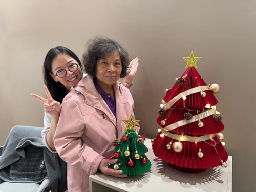 Customer photo review of 雙子聖誕樹『附贈配件』｜十八紙