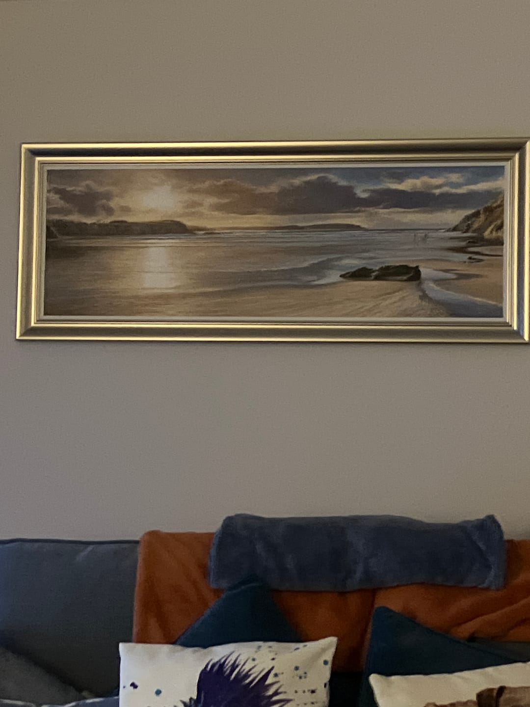 Customer photo review of Walking The Dog At Dusk By Duncan Palmar🎄 🎄