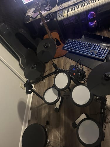 Customer photo review of Donner DED-70 4ドラム 3シンバル 電子ドラムセ