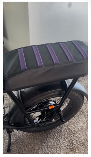 Customer photo review of Custom Seat Cover: RadRunner RR 2 *one piece - passenger only