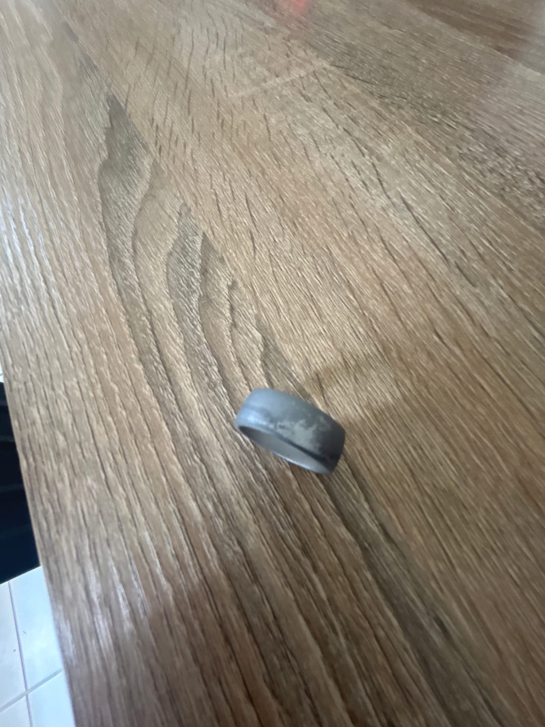 Customer photo review of The Platinum - Silicone Ring