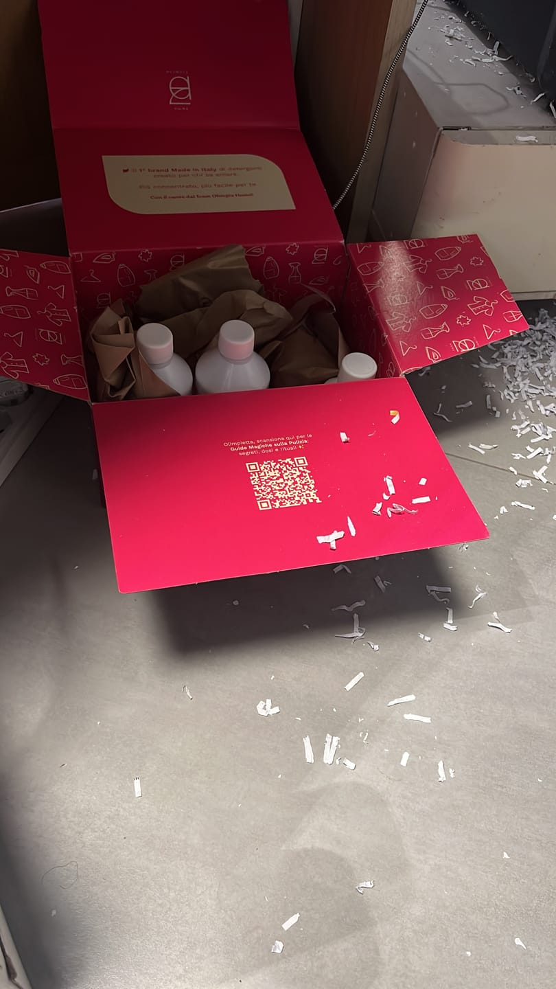 Customer photo review of Perla – Il bucato che emana eleganza e purezza