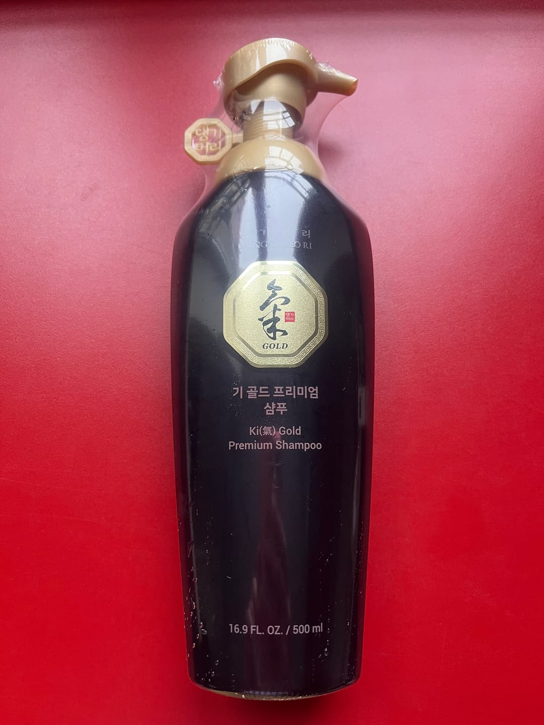 Customer photo review of Шампоан против косопад Златна енергия за увредена и тънка коса Doori Ki Gold Premium