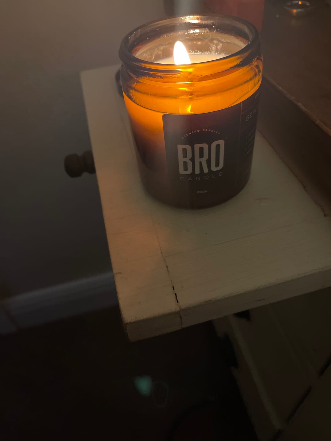 Customer photo review of The Gentleman Candle