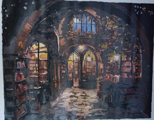 Customer photo review of Custom Landscape Paint By Numbers