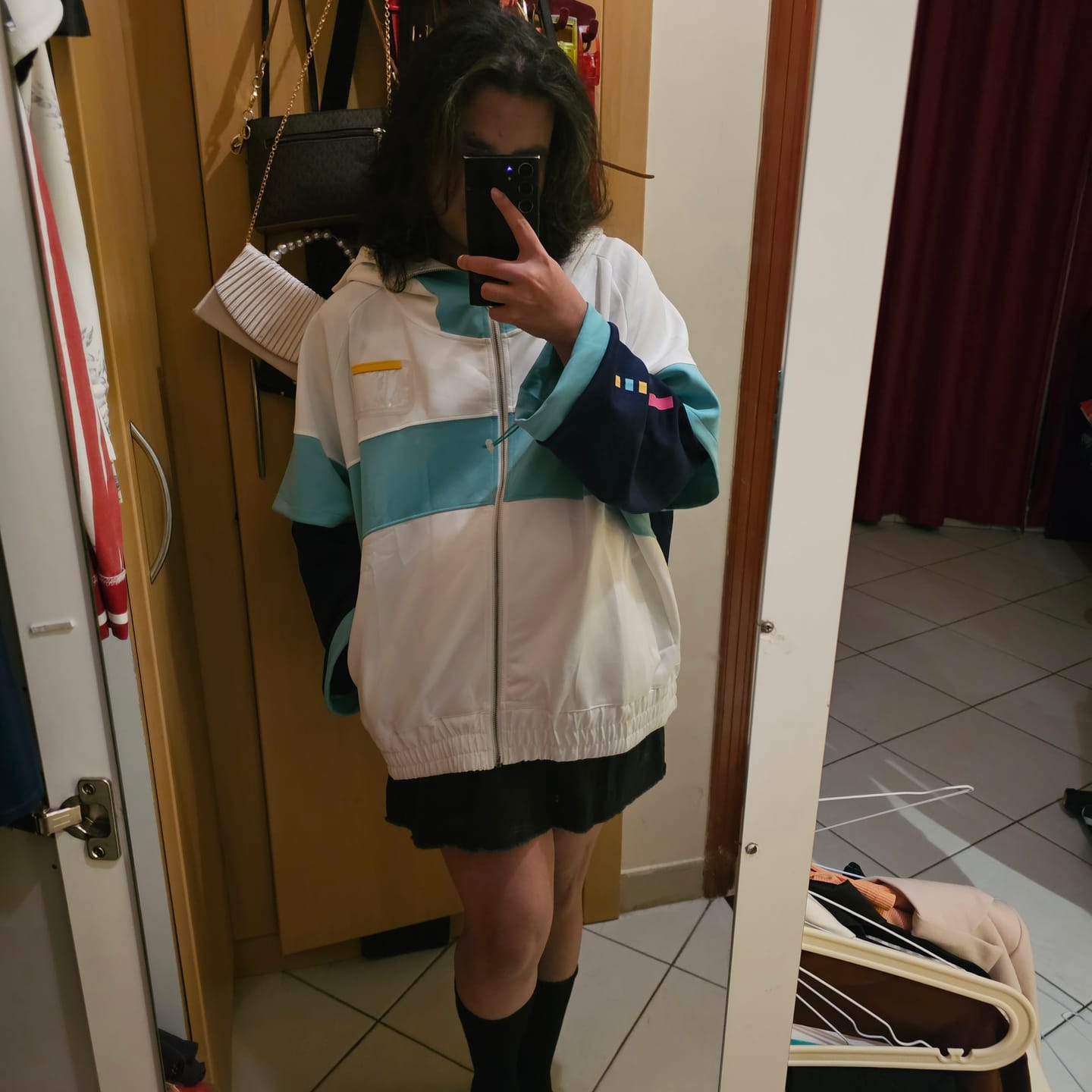 Customer photo review of Hatsune Miku Future Rhythm Hooded Jacket – Autumn / Winter