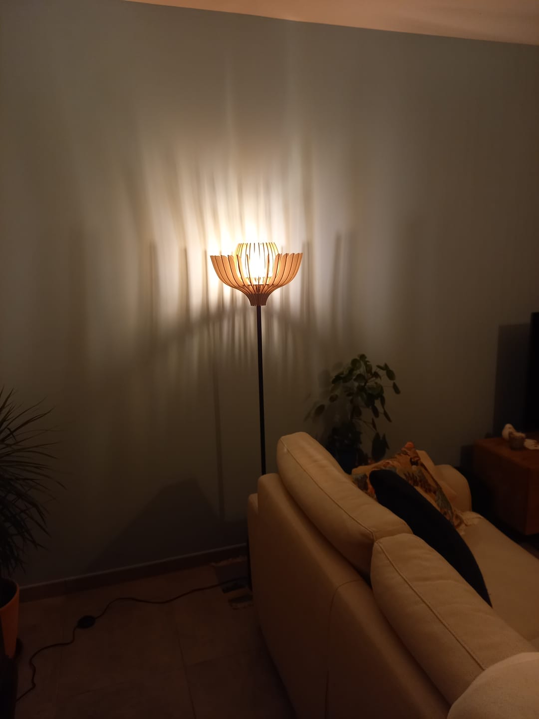 Customer photo review of Tullia | Lampadaire