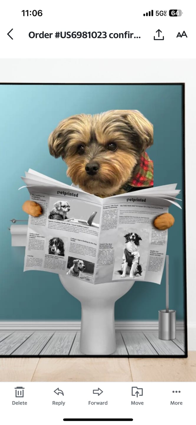 Customer photo review of Important meeting - Personalized Poster