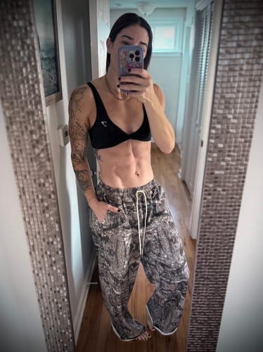 Customer photo review of Ultra Baggy Sweats Camo