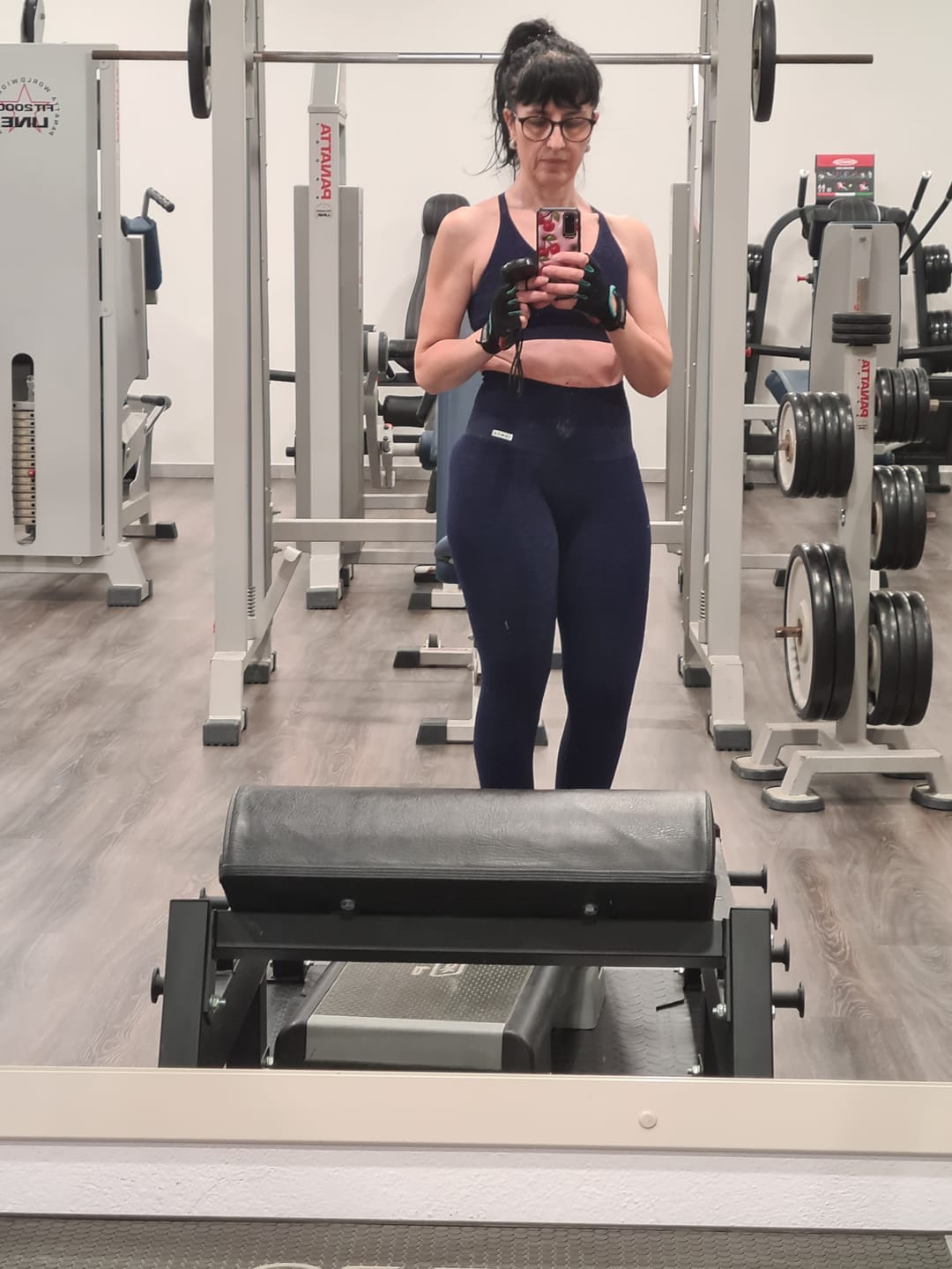 Customer photo review of Leggings Push Up Materia Nero
