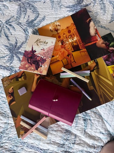 Customer photo review of Refillable Folio - Salty Plum Trifold