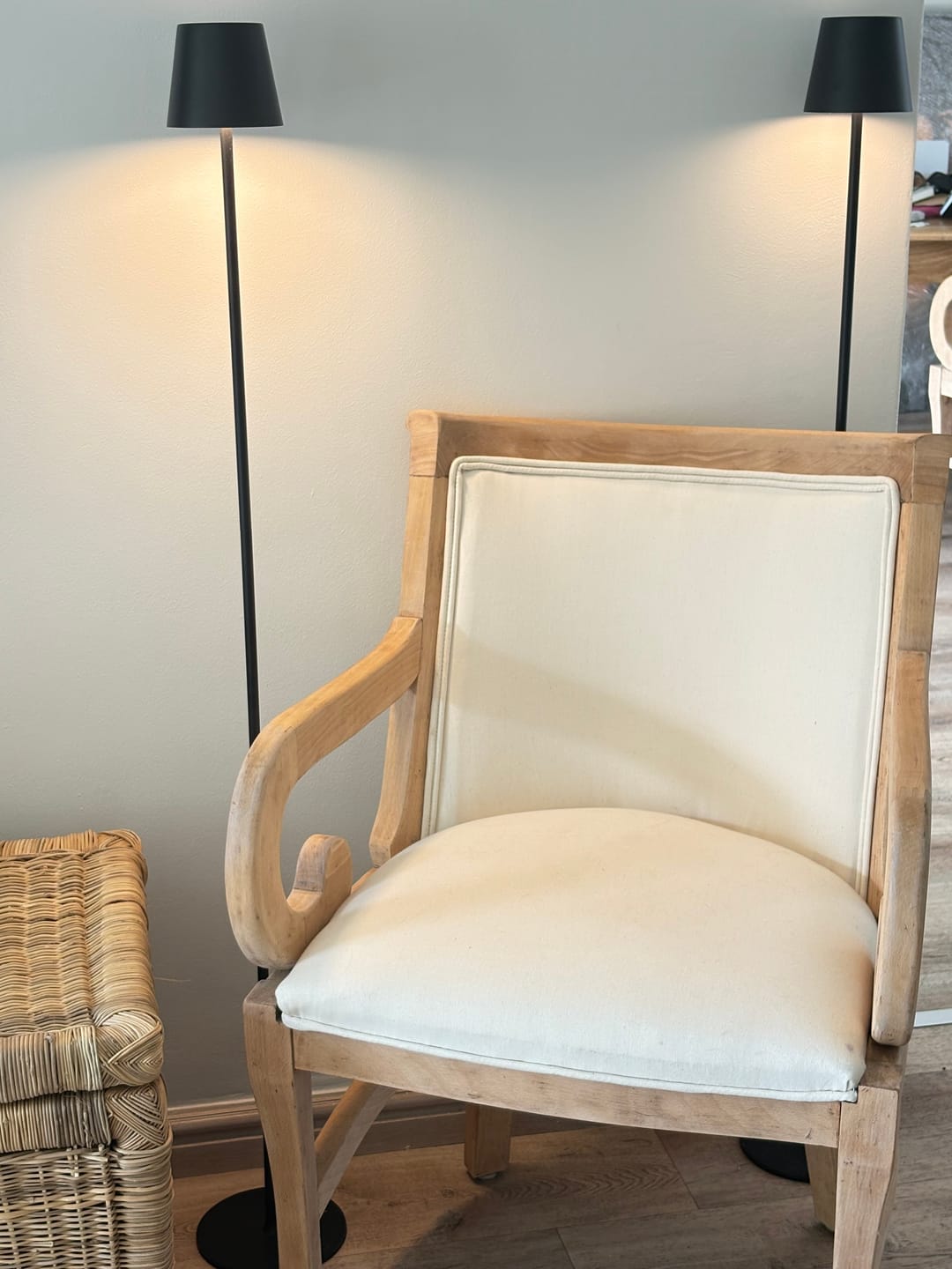 Customer photo review of Oslo Rechargeable LED Standing Lamp