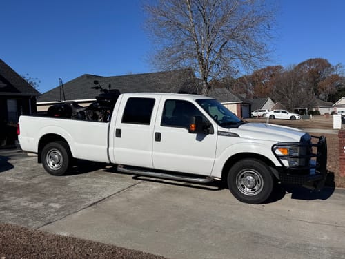 Customer photo review of Steelcraft HD Front Bumper Replacements | HD11370R