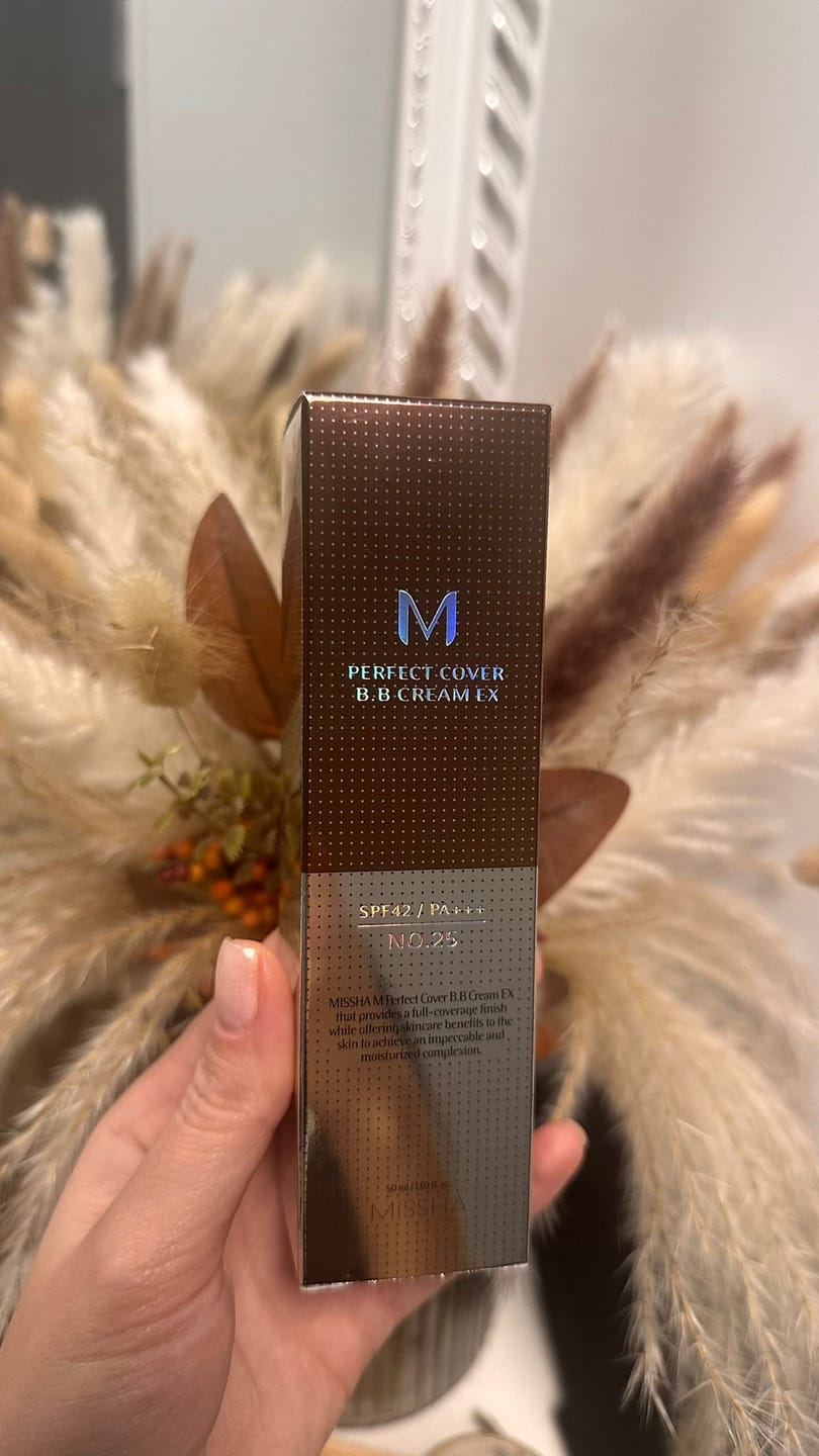 Customer photo review of BB-krēms Missha M Perfect Cover BB Cream SPF 42 PA+++