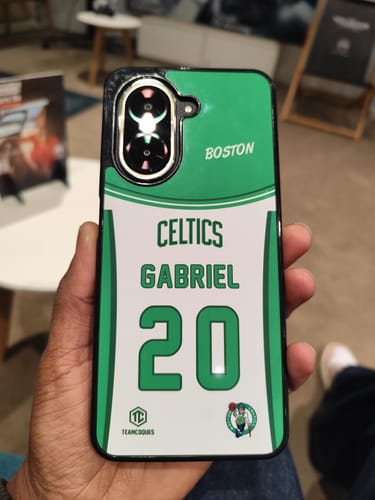 Customer photo review of Coque basket NBA BOSTON CELTICS personnalisable - TEAMCOQUES