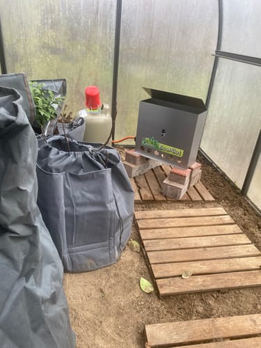 Customer photo review of Gasgewächshausheizung "EcoPilot" und Frostwächter mit 4500 Watt