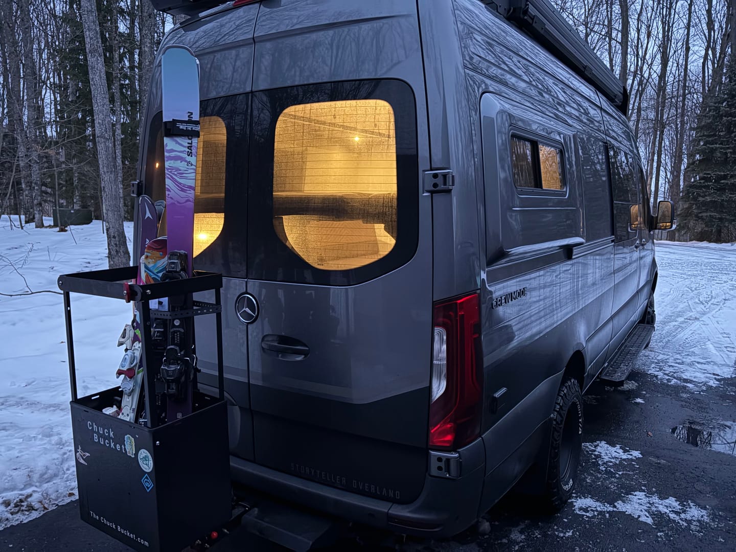 Customer photo review of Chuck Rack Bike and Ski Package Deal