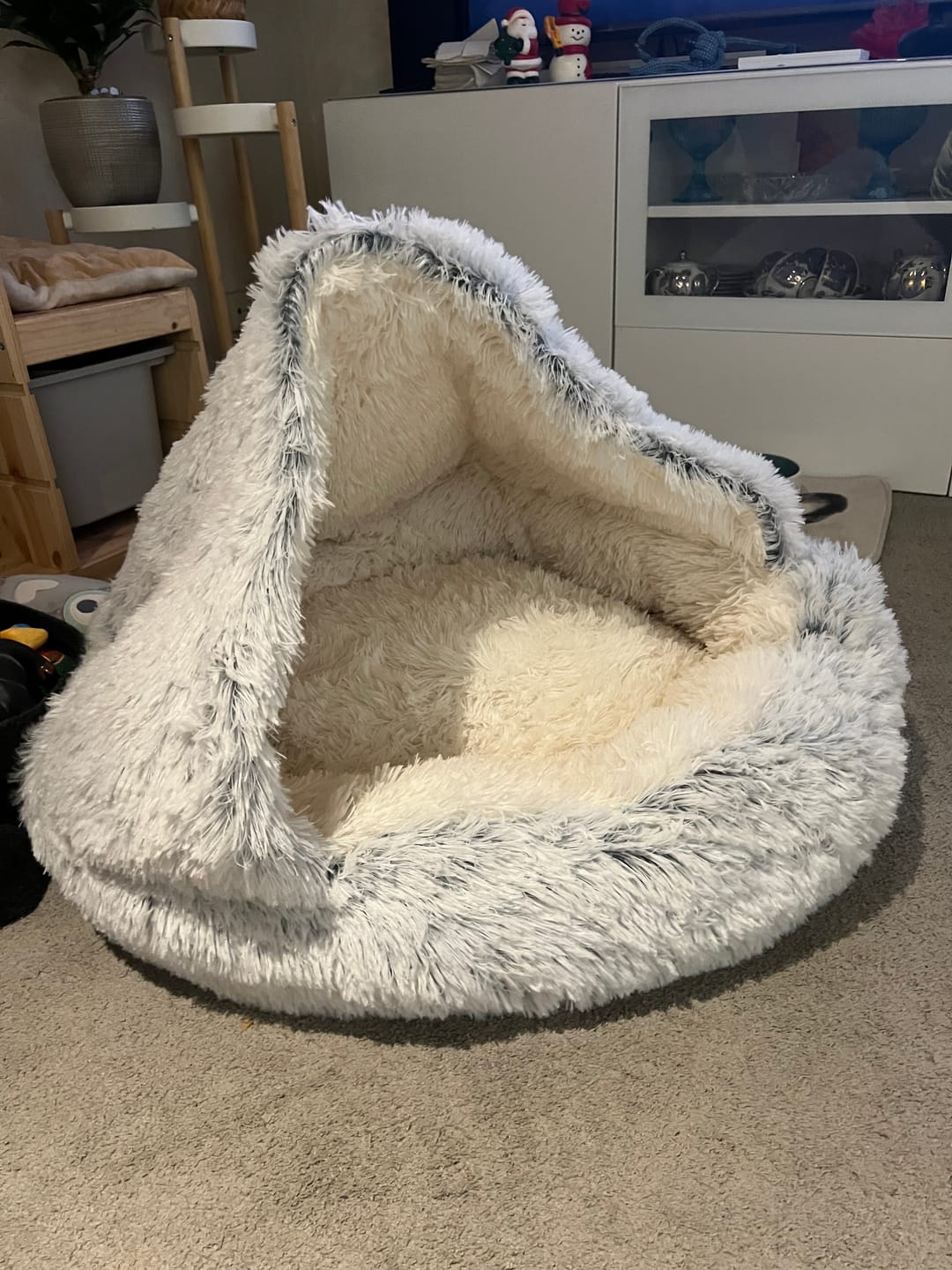 Customer photo review of CozyCave™ luolapeti koiralle