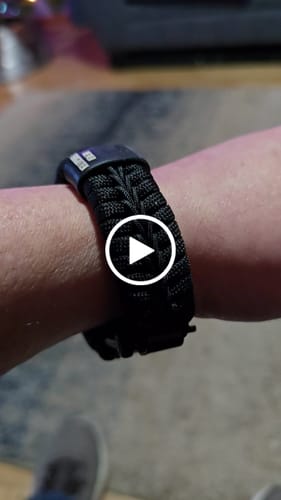 Customer video review of Band Of Brothers Never Forgotten Black Paracord Bracelets - Set of 3: Helps Pair Veterans with Service or Shelter Dogs