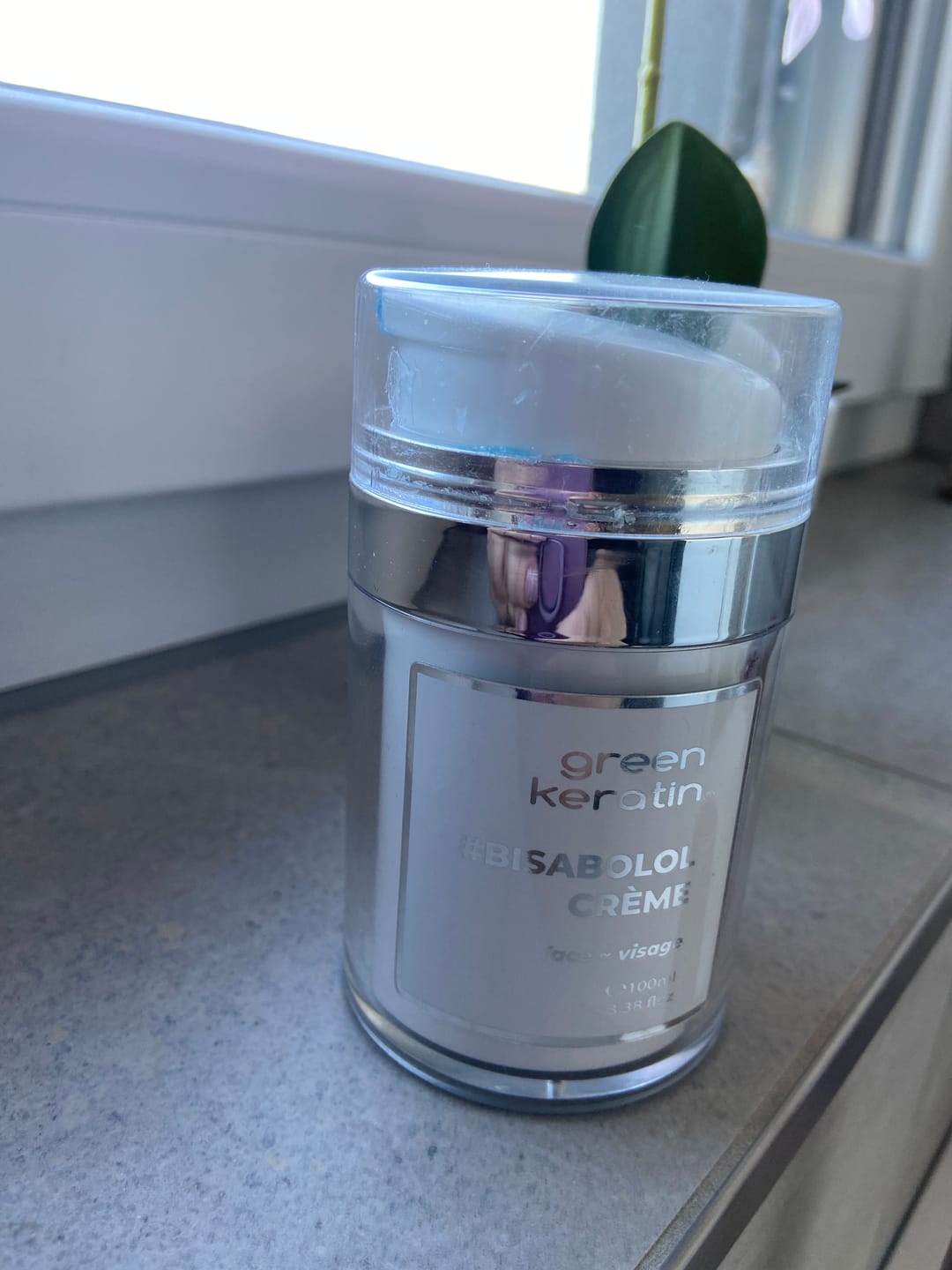 Customer photo review of BISABOLOL Crème Régénérante Pour Le Visage