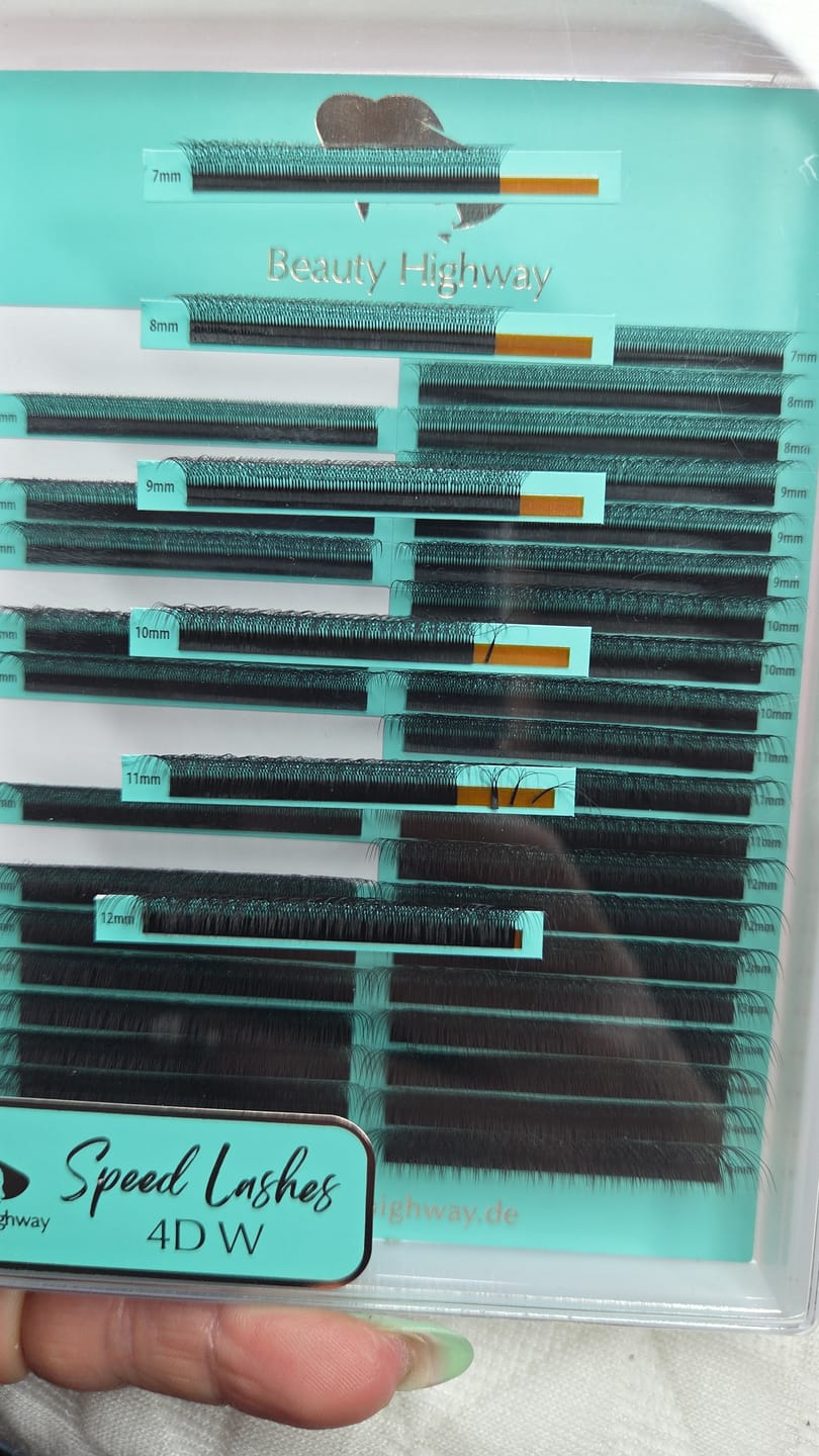Customer photo review of Fertig Fächer W Lashes XXL Box 5200Fächer