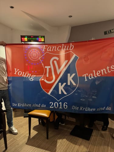 Customer photo review of Fahne inkl. Druck