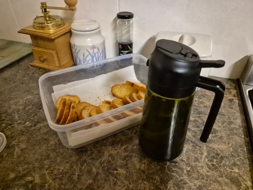 Customer photo review of 2 in 1 Oil Dispenser