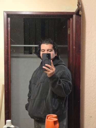 Customer photo review of BATMAN STEALTH HOODIES #5173