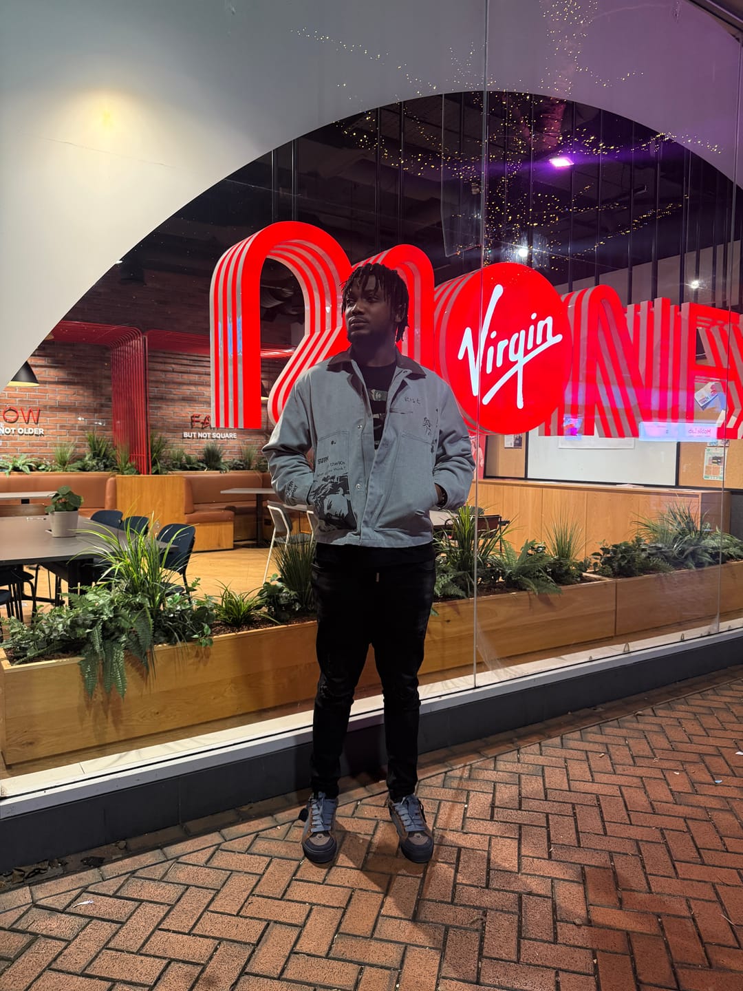 Customer photo review of Vintage Washed Distressed Barn Work Jacket
