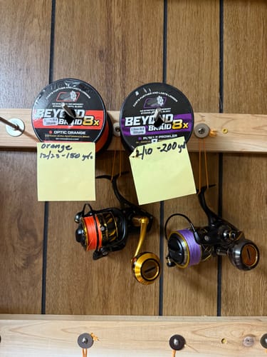 Customer photo review of Bulk Braid Spools 2000 Yards - All Colors