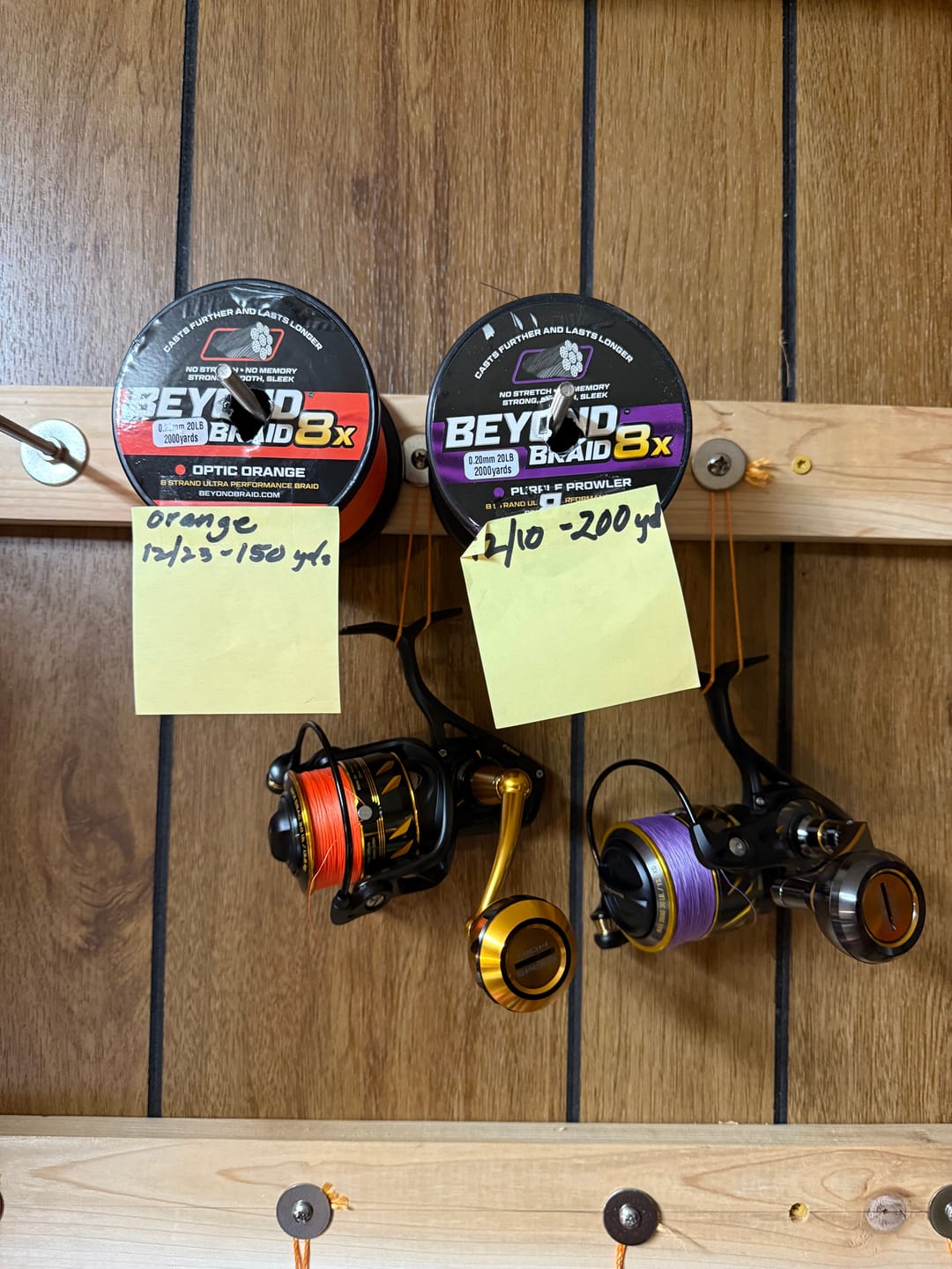 Customer photo review of Bulk Braid Spools 2000 Yards - All Colors