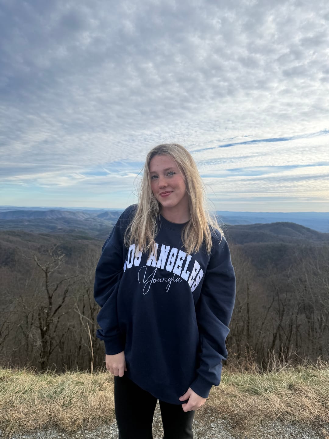 Customer photo review of W563 Varsity Crewneck