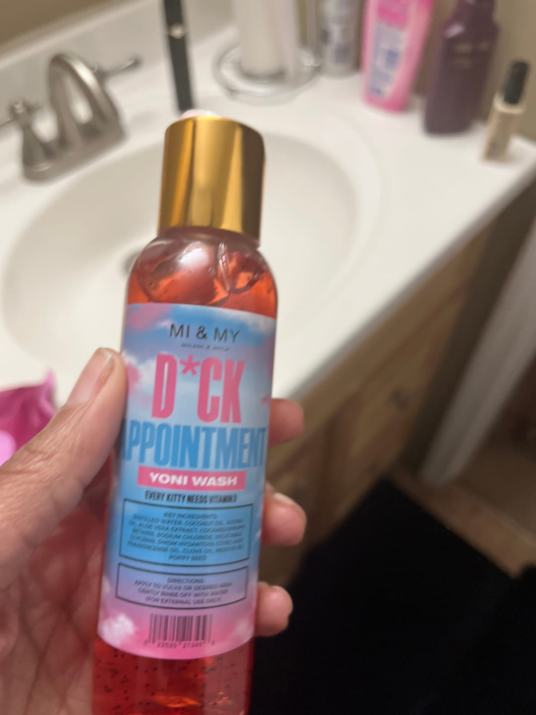 Customer photo review of D Appointment Yoni Wash