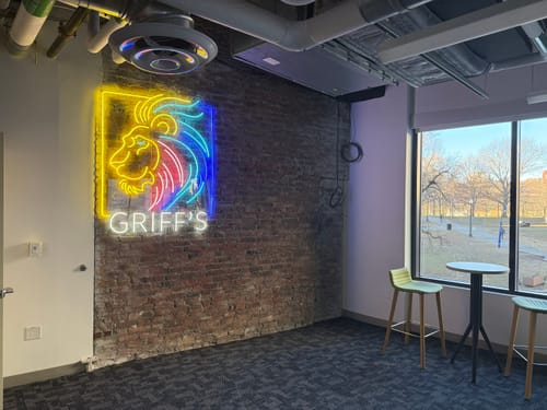 Customer photo review of GRIFF'S - Premium Neon Artwork
