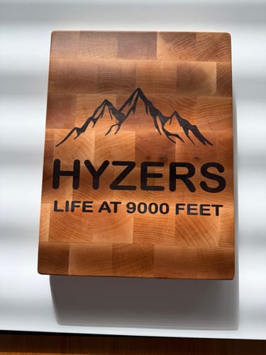 Customer photo review of Custom Inlay Builder