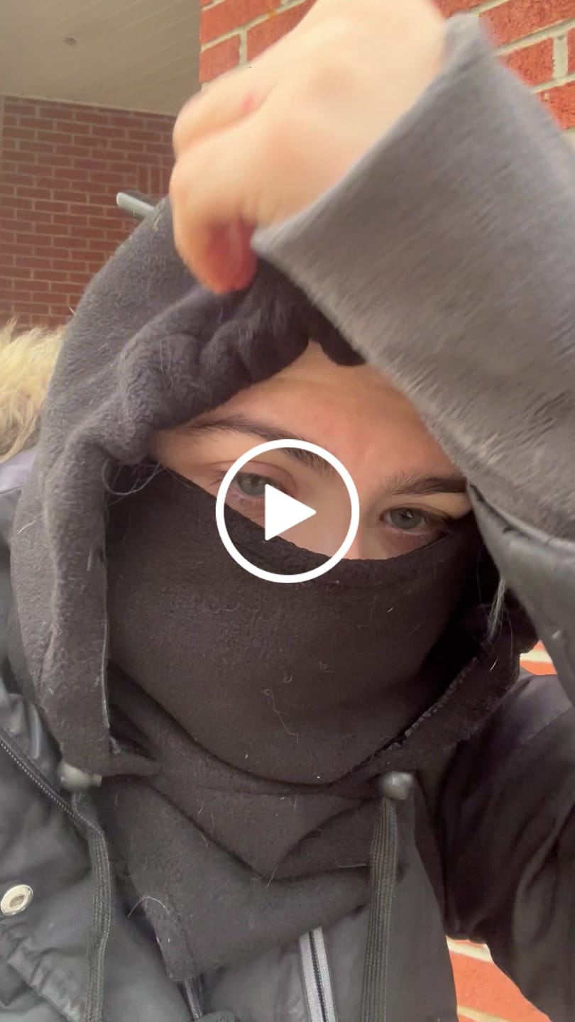Customer video review of Satin-Lined Hood