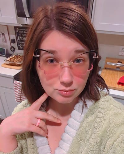 Customer photo review of Florisa Eyeglasses