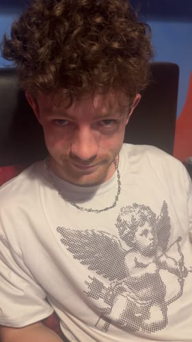 Customer photo review of Barb Wire Necklace