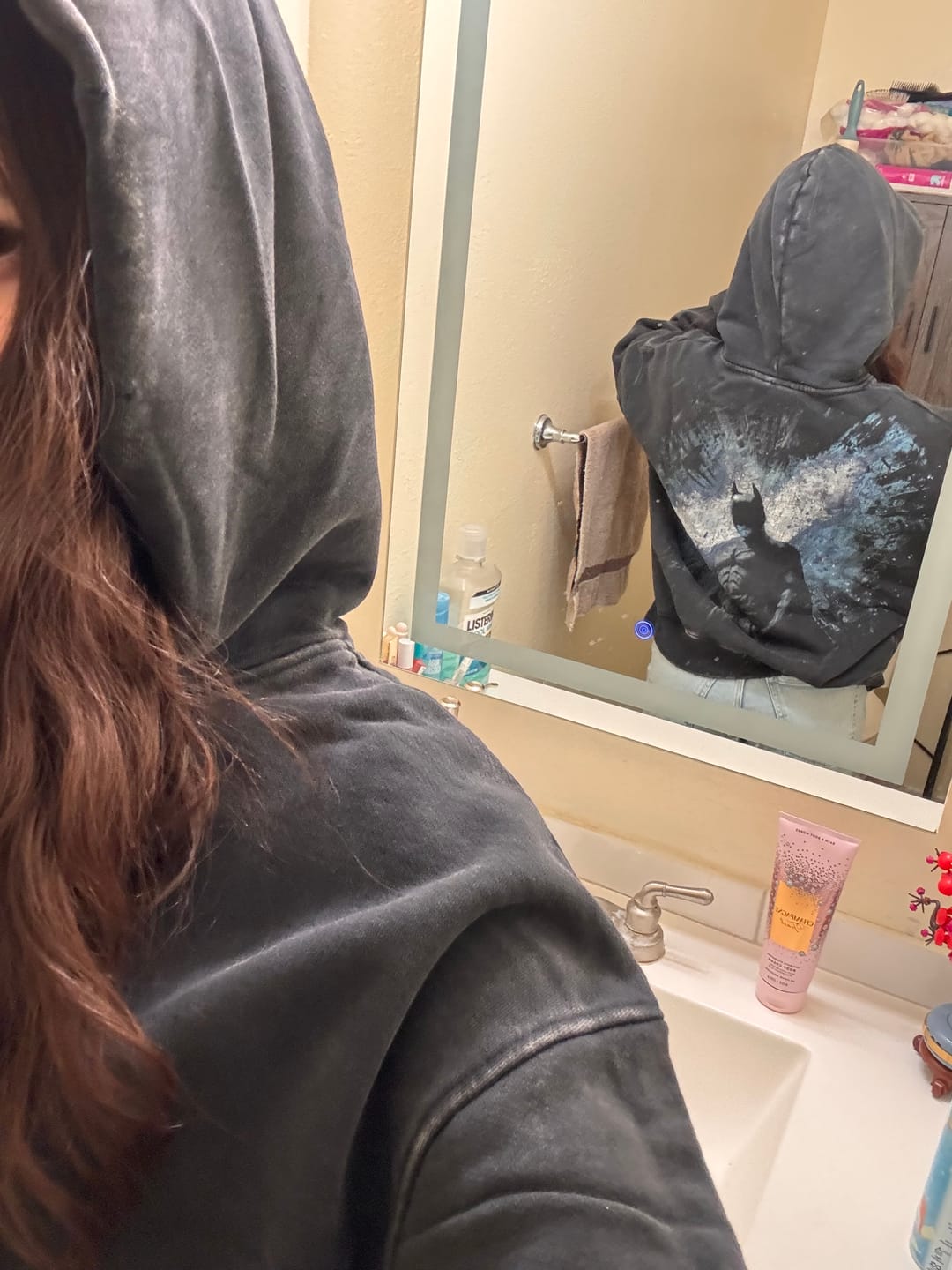Customer photo review of 5174 - Batman Midnight Hoodies