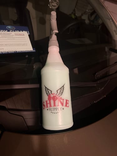 Customer photo review of Blank 32oz. Bottle w/ Chemical Sprayer