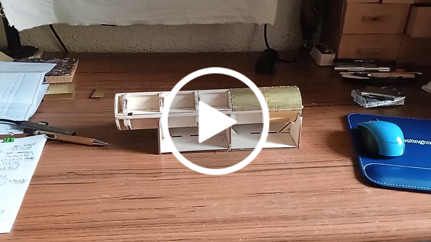 Customer video review of Maqueta Tren S3/6 BR-18