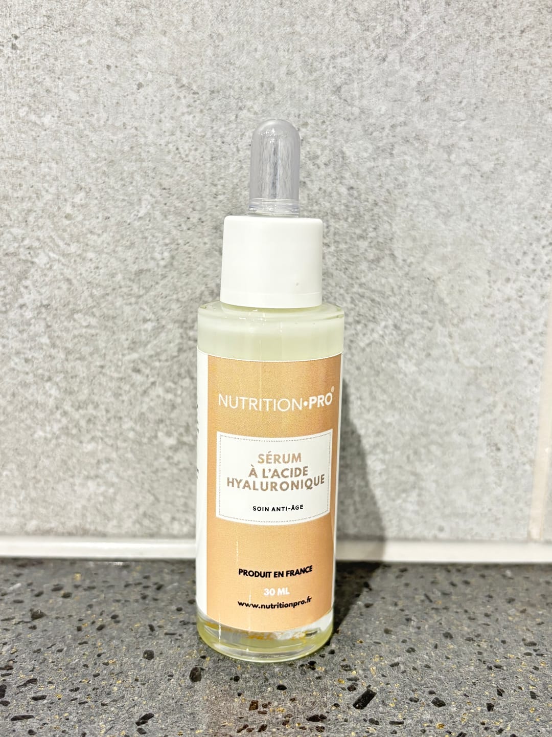 Customer photo review of SÉRUM À L’ACIDE HYALURONIQUE - 30ML