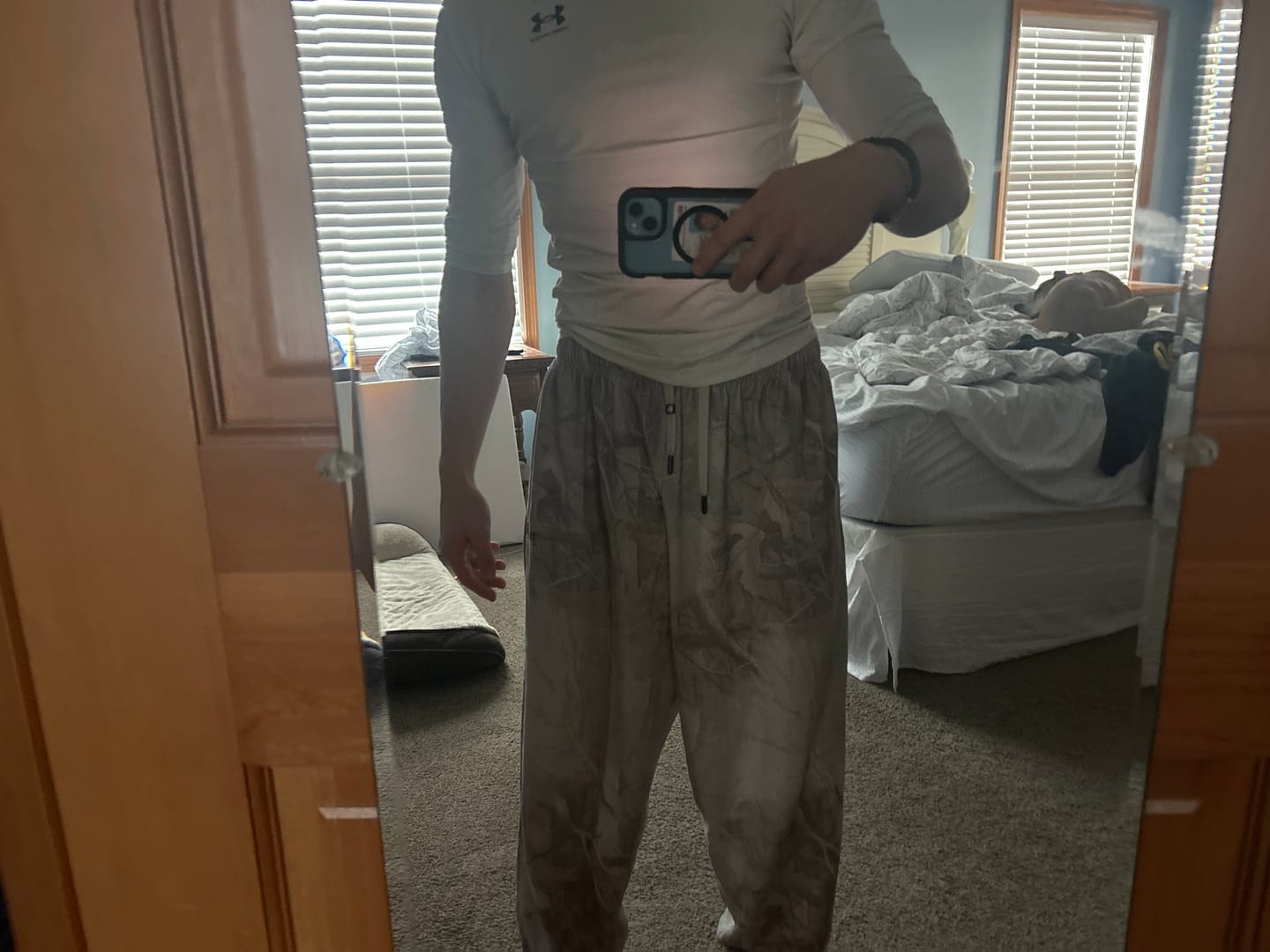 Customer photo review of 2155 - Camo Pump Cover Joggers