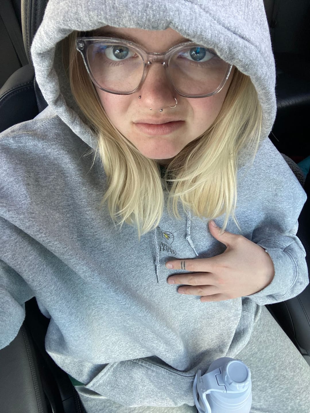 Customer photo review of Interconnectedness Hoodie
