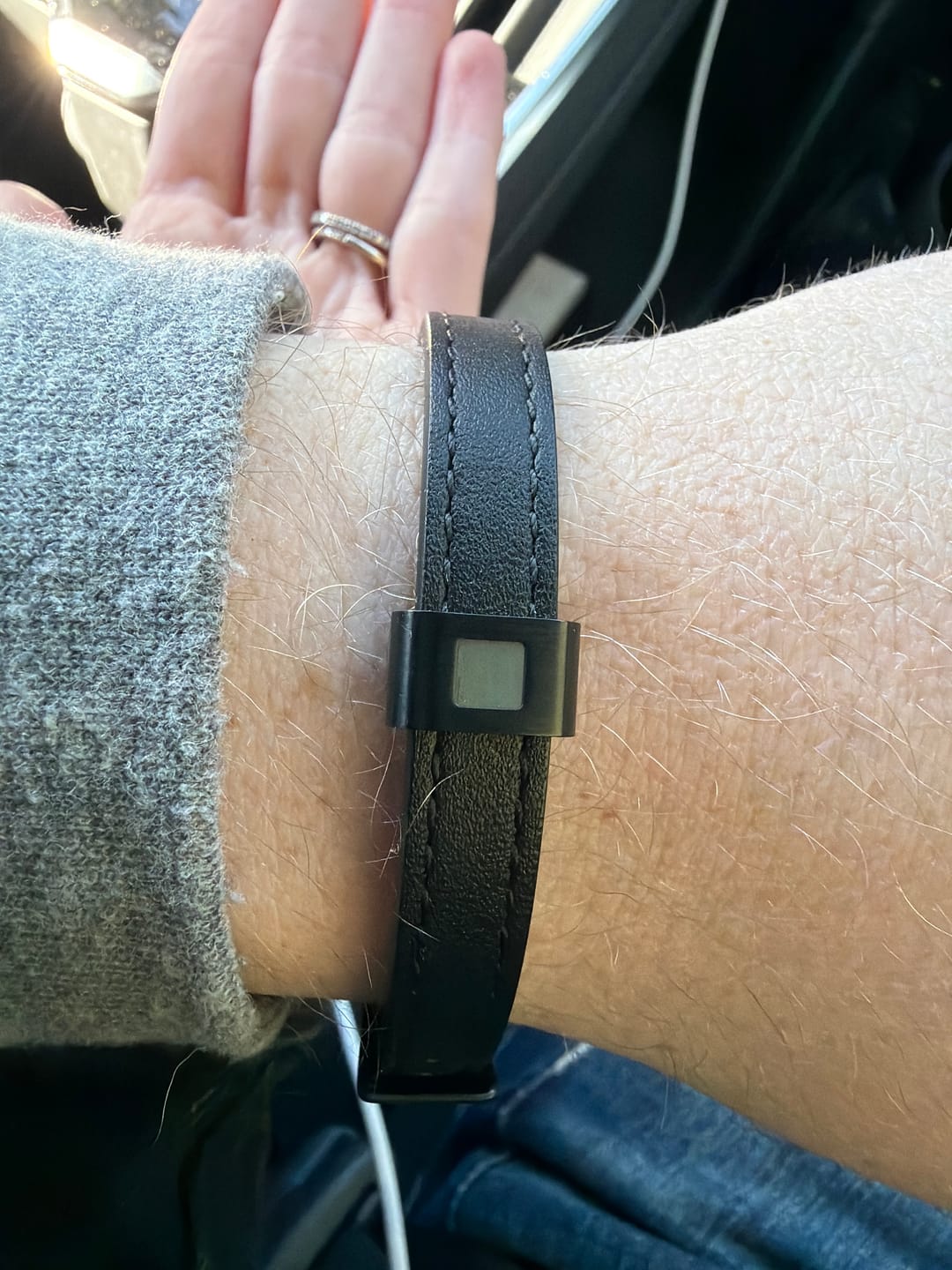 Customer photo review of All Black Bracelet