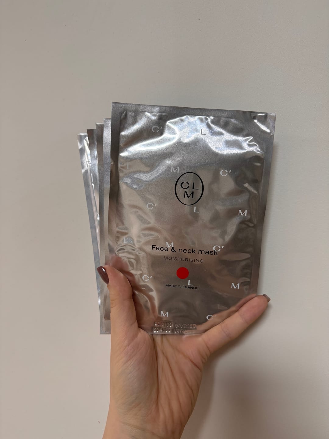 Customer photo review of Intensyviai drėkinanti veido ir kaklo kaukė 15ml