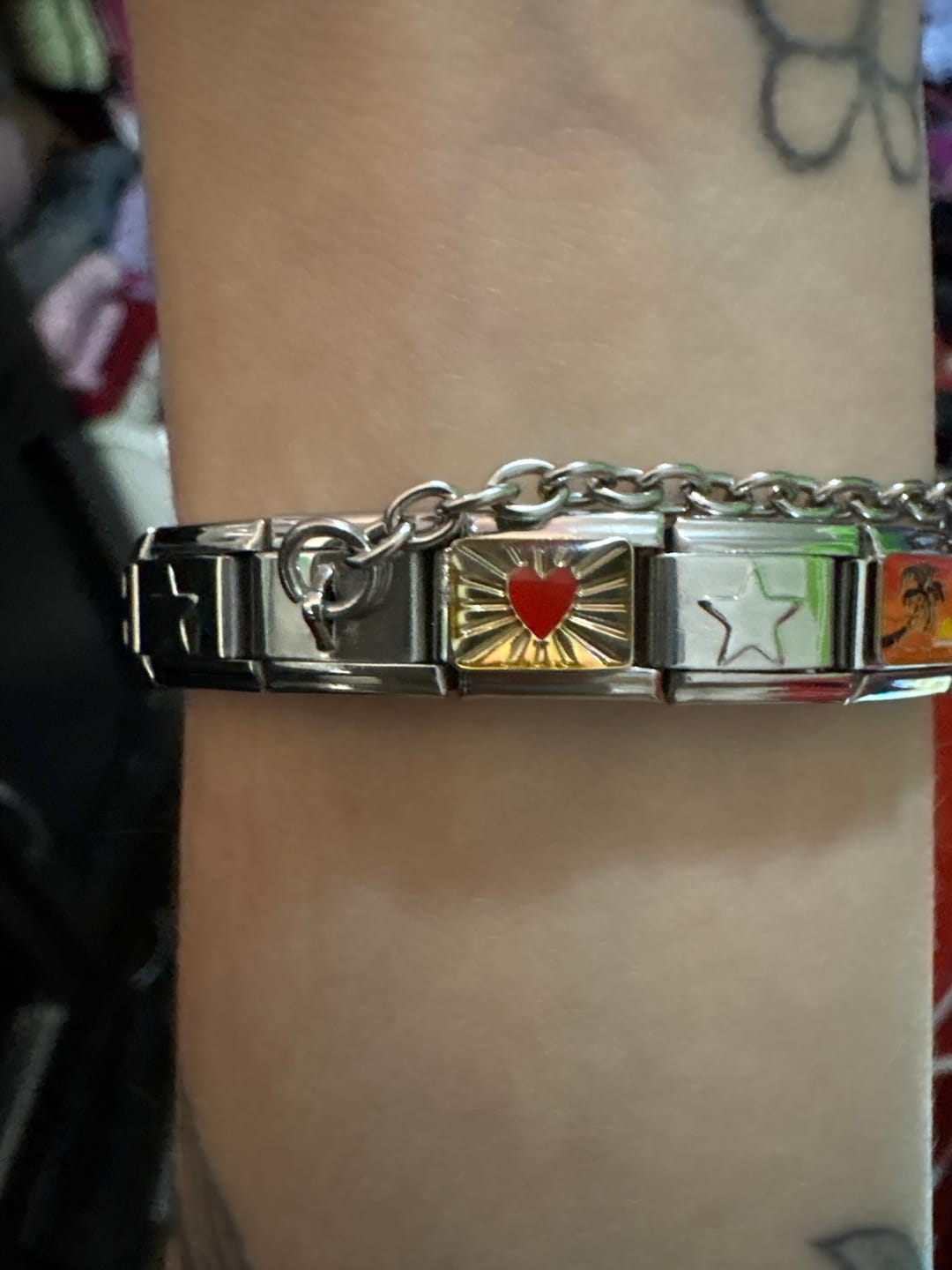 Customer photo review of Charm Corazon Brillante