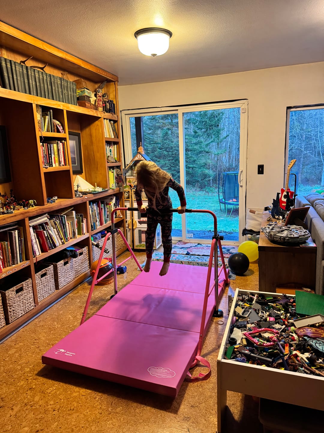 Customer photo review of Kangaroo Hoppers Kids’ Gymnastics kip bar bundle