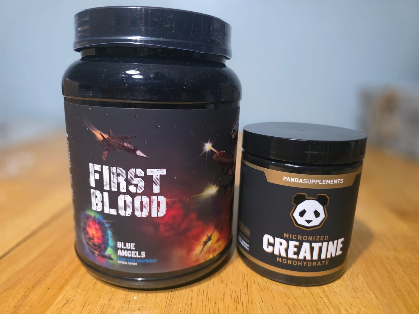 Customer photo review of First Blood - Sour Blue Raspberry (Blue Angels) Limited Edition